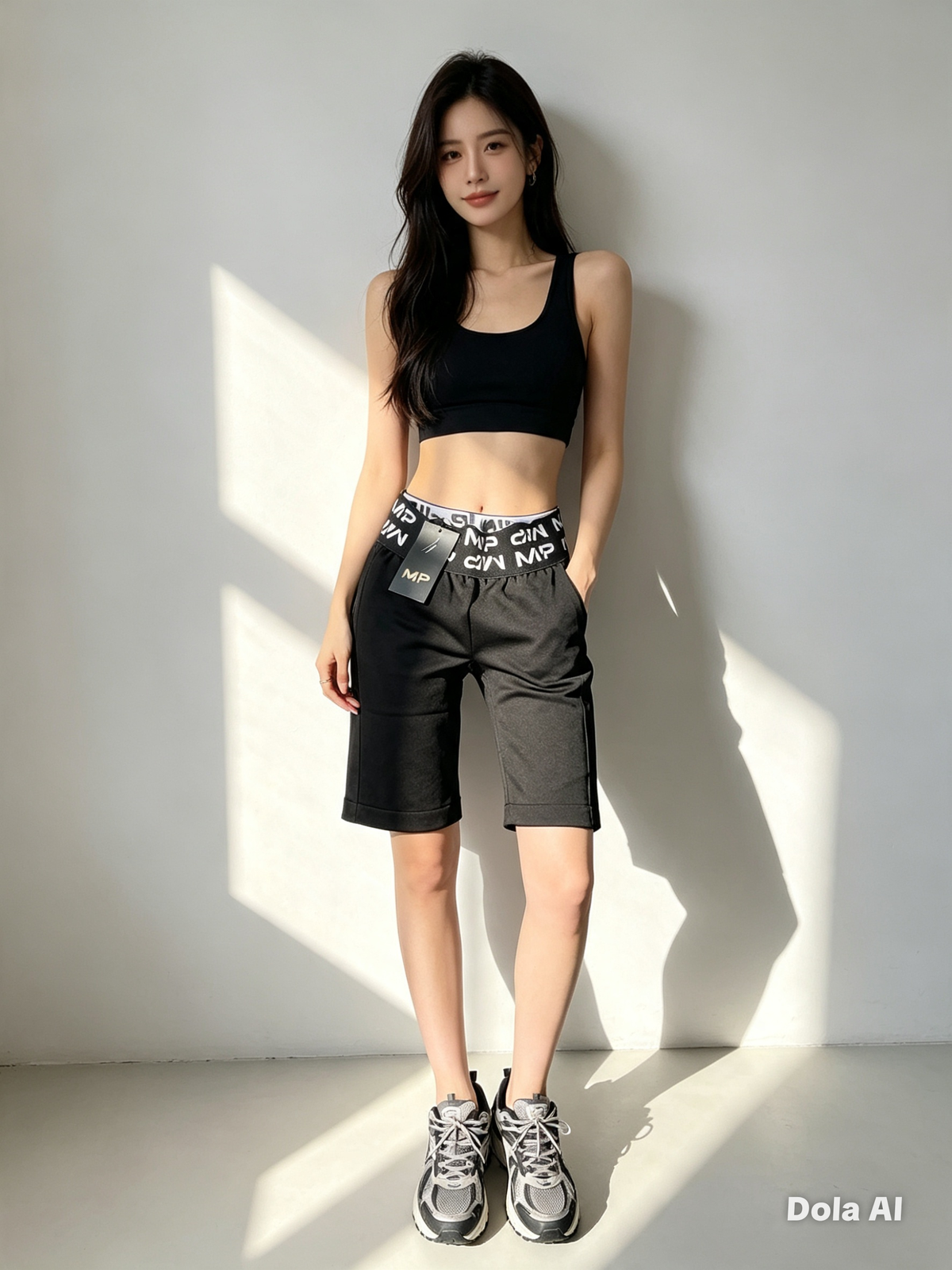 MP Biker Shorts XXS - full body lifestyle shot