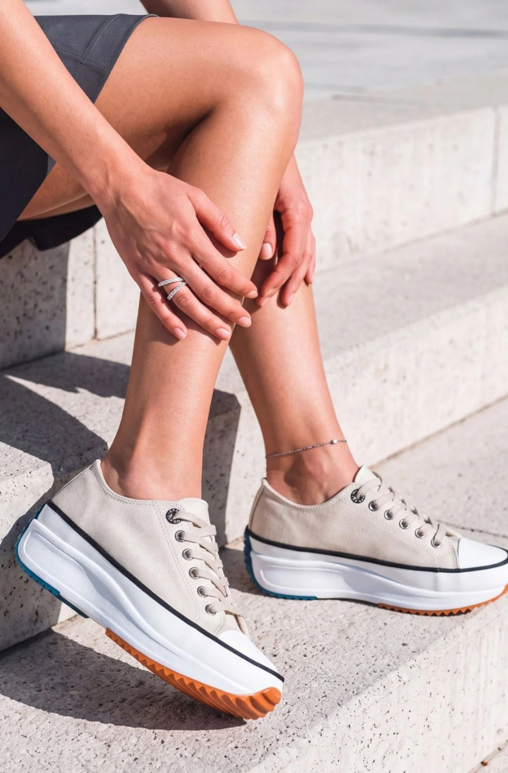 Women's Platform Canvas Sneakers, All day Comfort and Style