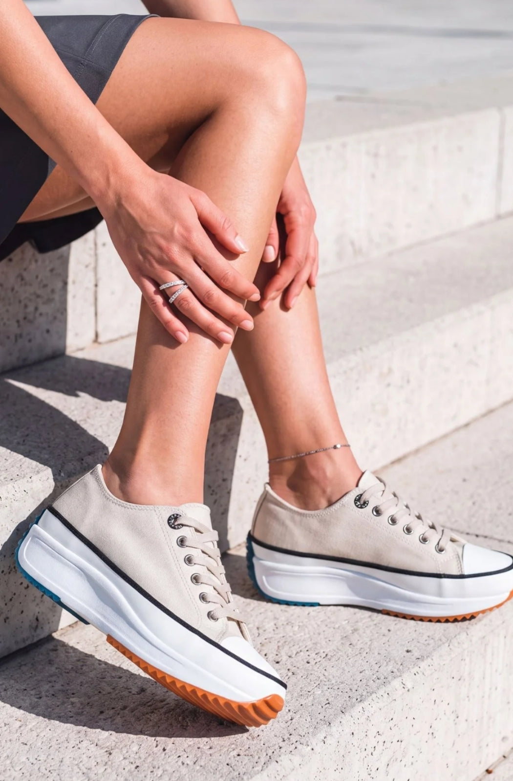Women's Platform Canvas Sneakers, All day Comfort and Style